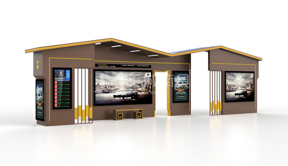 仿(fǎng)古公交站台廠家(jiā)