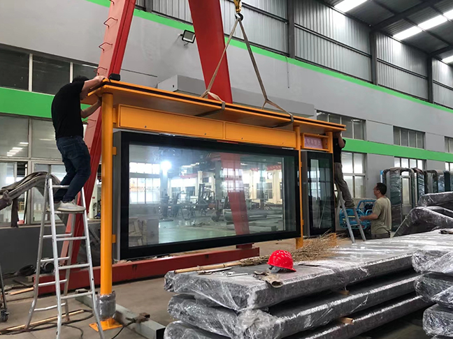 陝(shǎn)西公交站台候車亭(tíng)發貨 陝西公交站台(tái)候車亭發貨