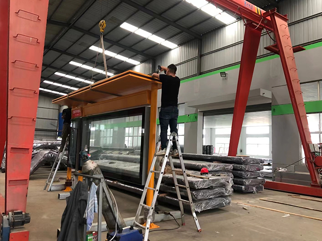 陝西公交站台候車亭發貨 陝西公(gōng)交站台候車亭發貨