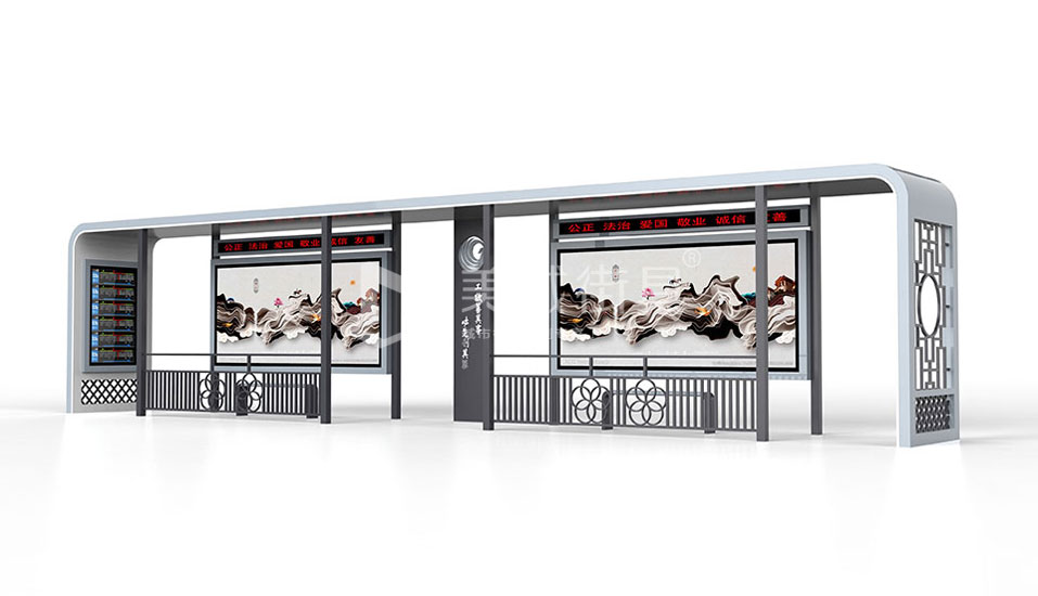 智能公交車站台 智能公交車站台(tái)