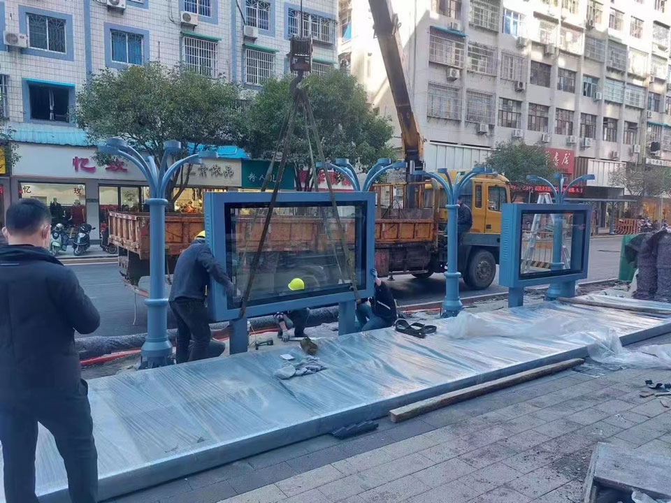 南平候車(chē)亭安裝圖 南平候車亭安裝圖