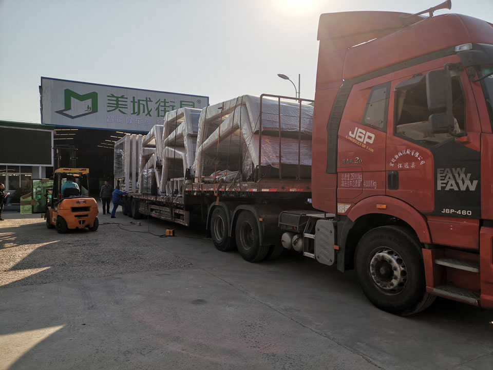 南平公交候(hòu)車亭發貨圖 南平公交候(hòu)車亭發(fā)貨圖