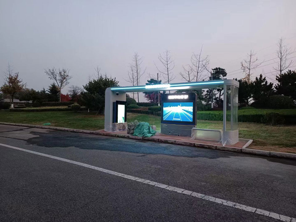 青島候車亭安(ān)裝圖 青島候(hòu)車亭安裝圖