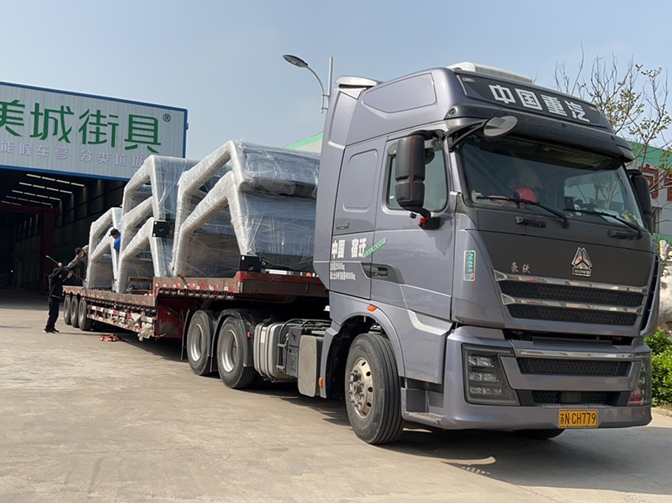 公交站台發貨案例 公交站台發貨案例