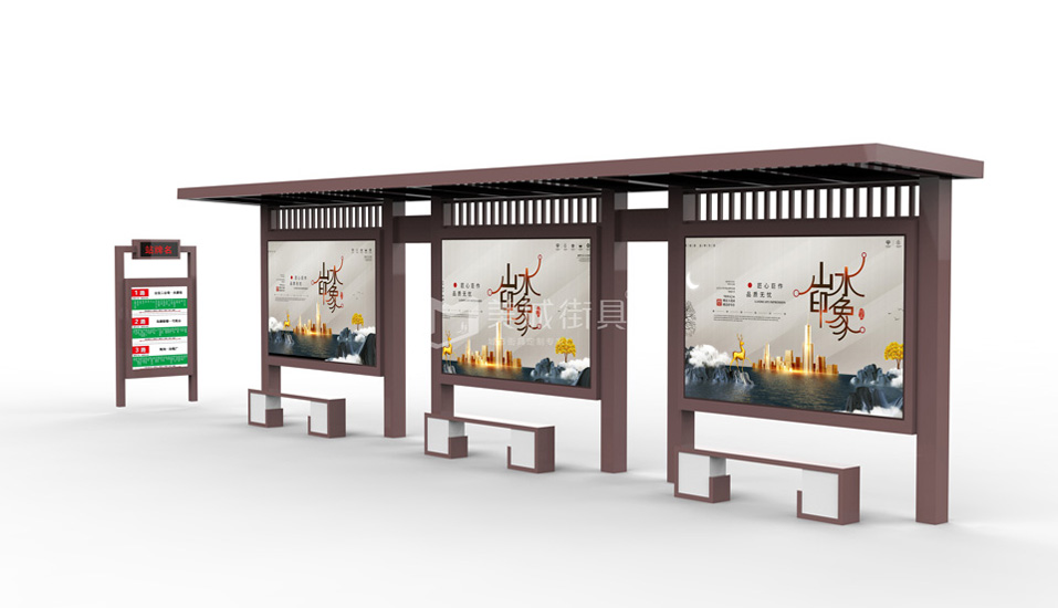 公交站台(tái) 公交站台