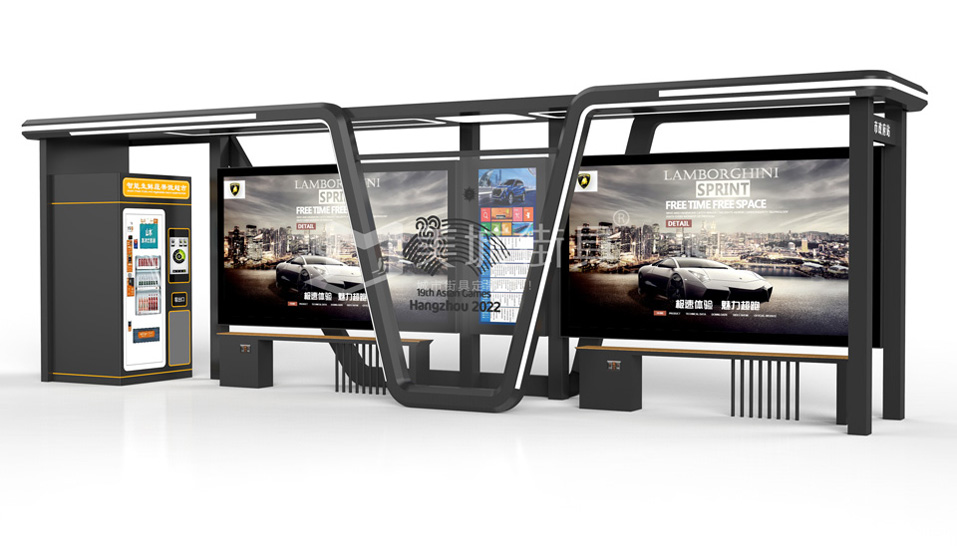 讓城市變得更加美好的智能候車亭 讓城市變得更加美好的智能(néng)候車亭